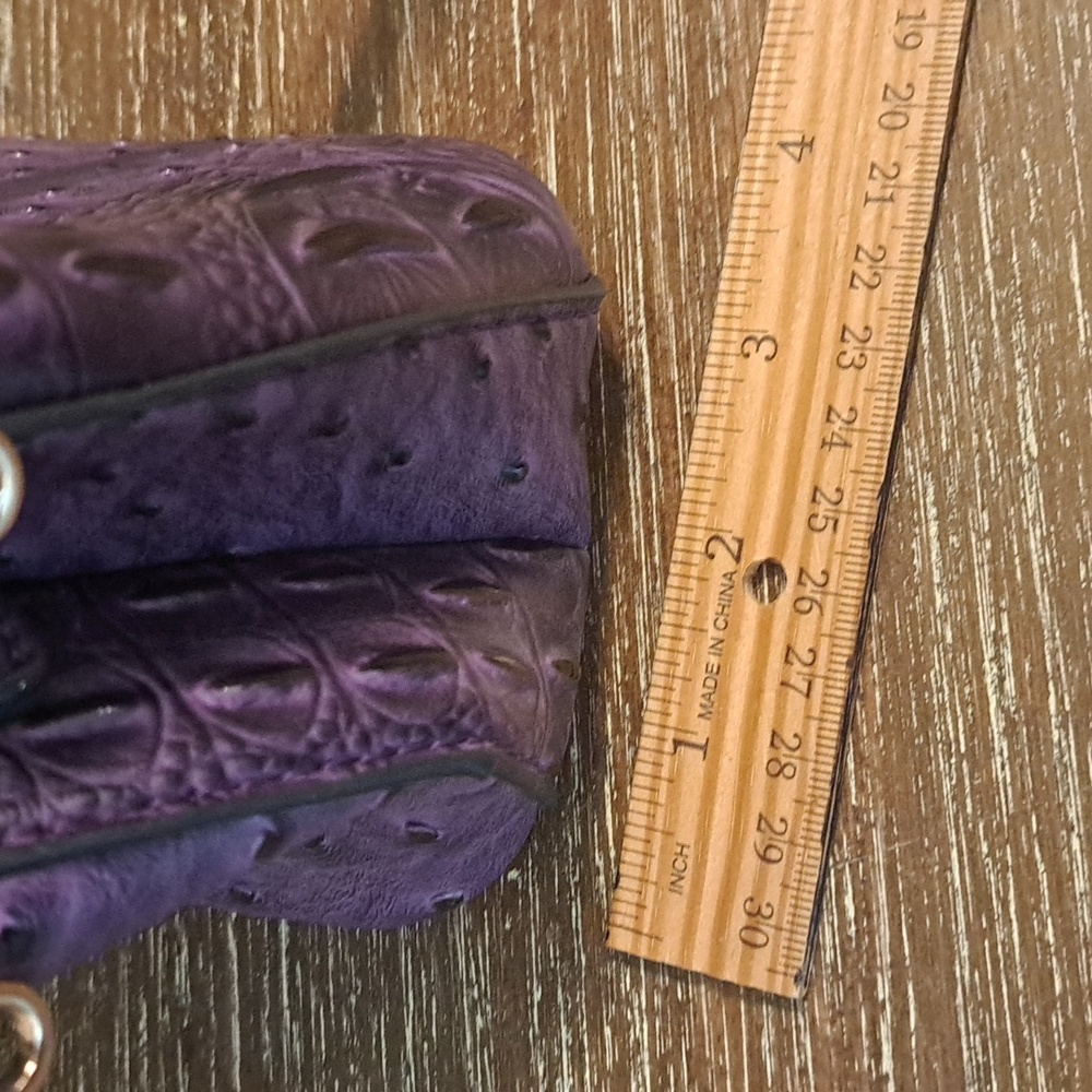 Dasein Purse Women’s Tassel Zipper Pocket Crossbody Fashion Travel Bag Purple - Picture 11 of 13